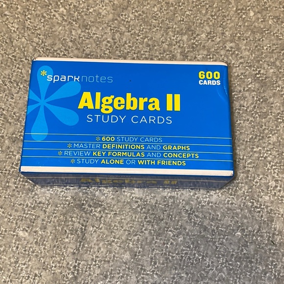 Algebra 2 study card - Picture 2 of 3